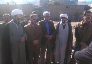 برگزاری آیین کلنگ زنی ساخت مسجد در روستای سیاهکله دورود