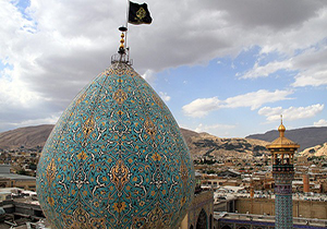 شاهچراغ (ع) در سوگ شهادت امام حسن عسکری (ع)