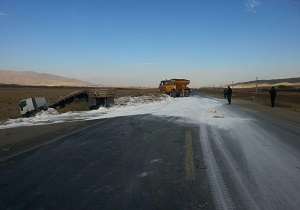 تصادف مرگبار در محور سلفچگان به ساوه