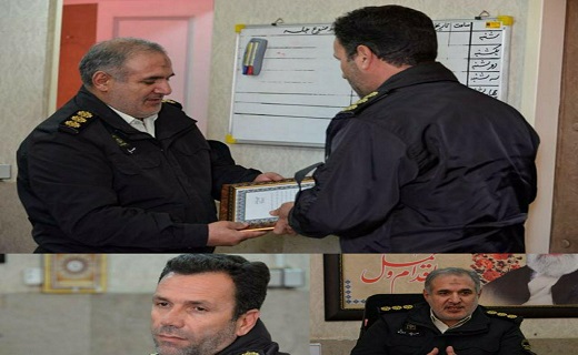 سرهنگ پناهی سرپرست جدید پلیس راه قم شد
