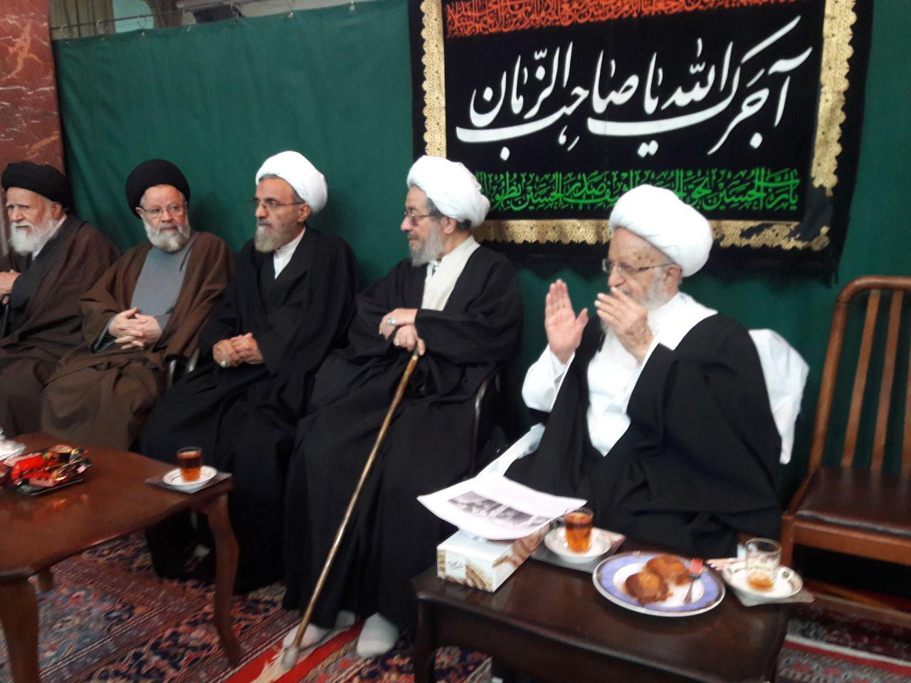 عزاداری بیوت علما +تصاویر