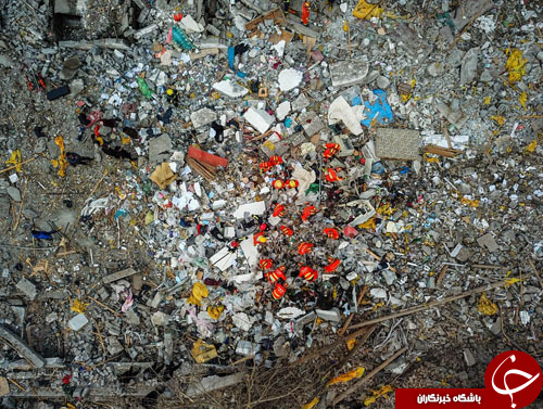 تصاویر روز: از ساخت مجسمه اژد&zwnj;ها با استفاده از ۵۰ هزار عدد نعل اسب تا عکس یادگاری دختران سعودی با کینگ کونگ