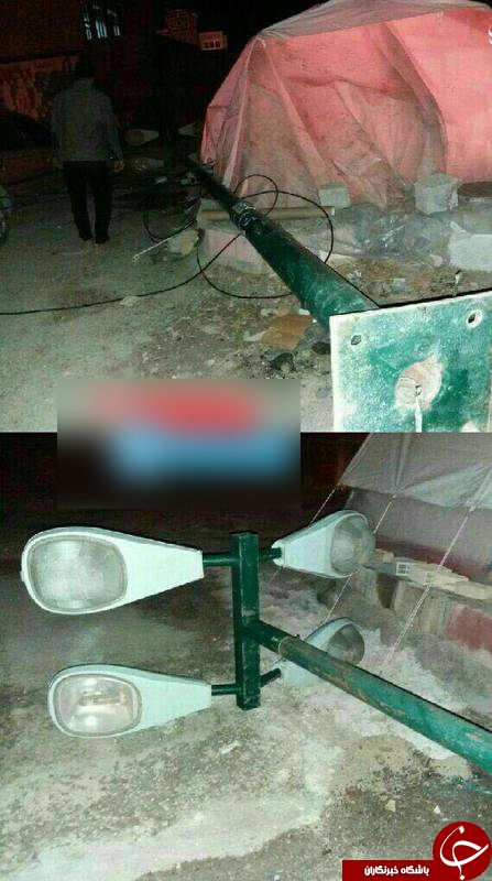 حادثه&zwnj;ای در مناطق زلزله&zwnj;زده که به خیر گذشت