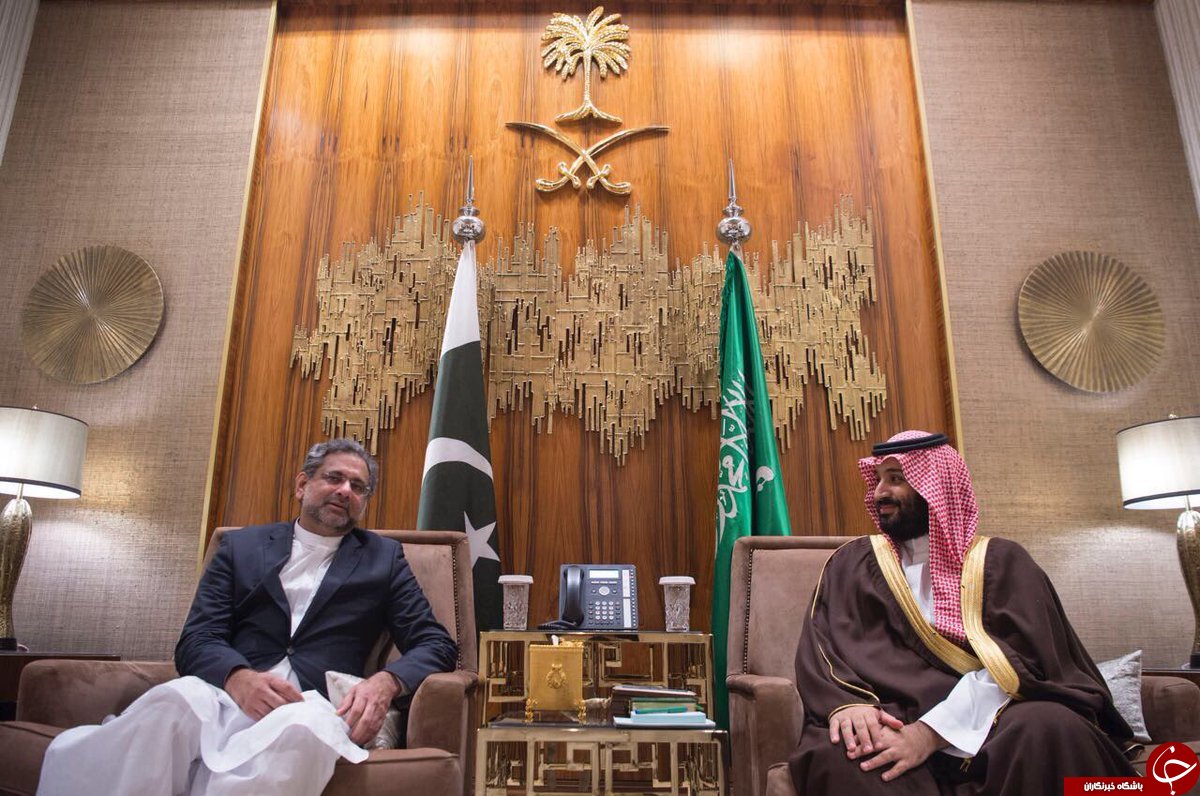 دیدار نخست&zwnj;وزیر پاکستان با ملک سلمان در ریاض+ تصاویر