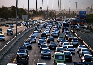 انسداد آزاد راه قزوین - کرج و بالعکس