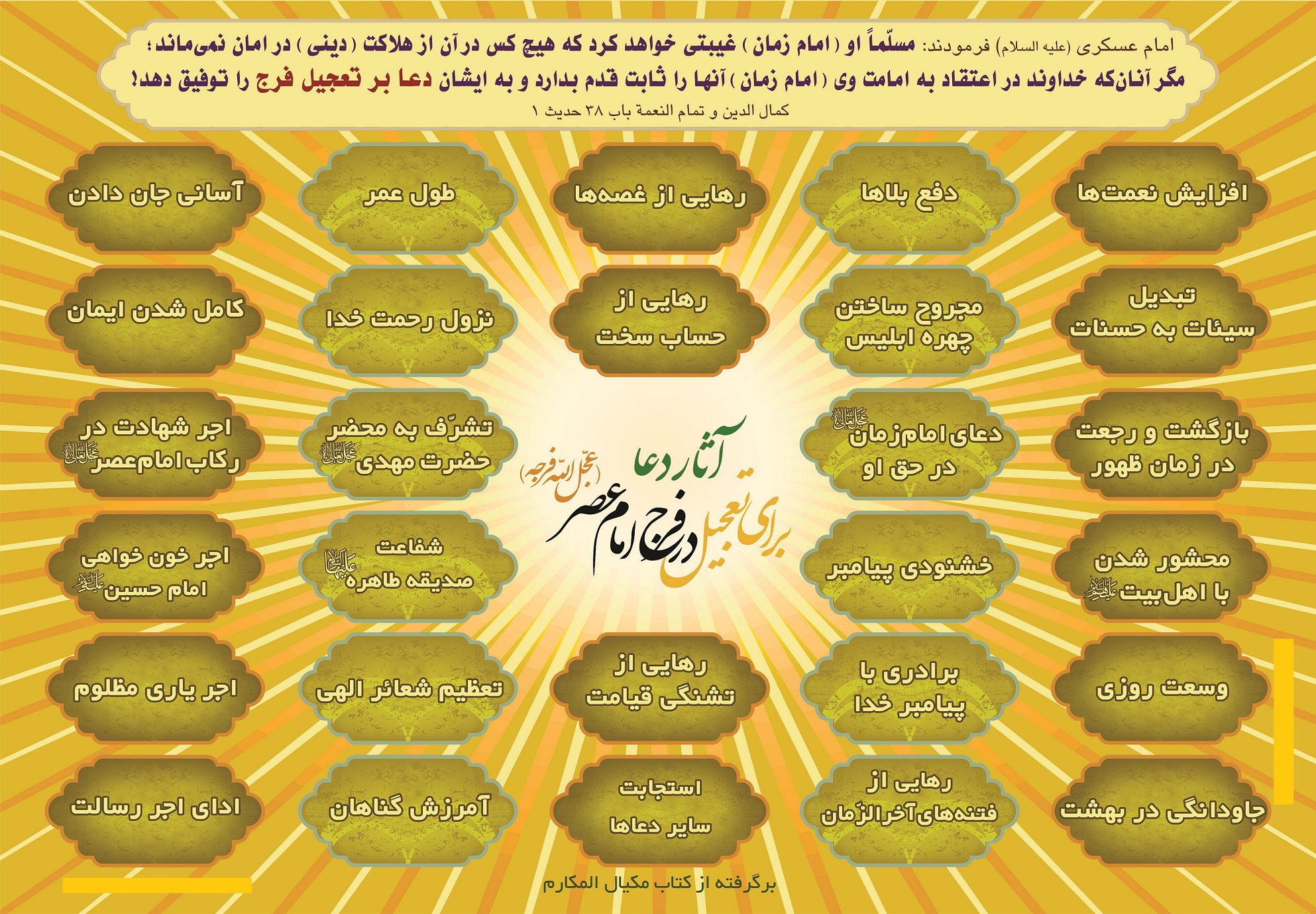 زیباترین والپیپرها به مناسبت آغاز امامت امام زمان (عج)