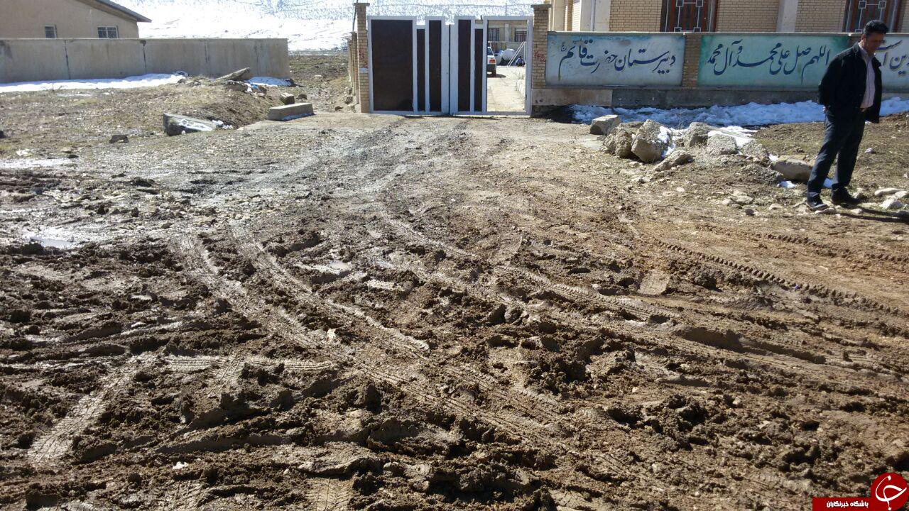وضعیت نامناسب خیابان&zwnj;های بخش &laquo;گواور&raquo; در شهرستان گیلانغرب + تصاویر