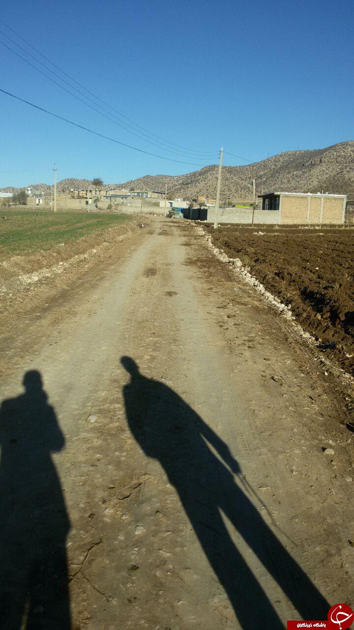 وضعیت نامناسب خیابان&zwnj;های بخش &laquo;گواور&raquo; در شهرستان گیلانغرب + تصاویر