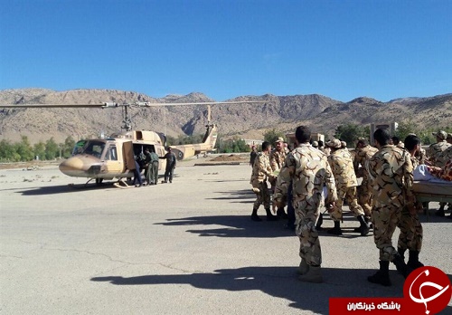 کارنامه درخشان ارتش و سپاه در زلزله کرمانشاه +تصاویر
