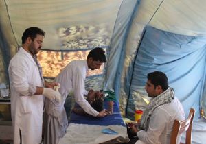 پنجمین بیمارستان صحرایی در گلستان