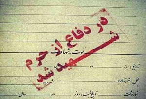 شهادت دهمین شهید مدافع حرم ساوه
