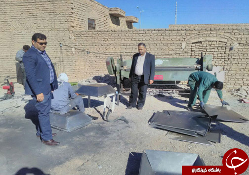 تولید ماهانه 270 فرغان در یکی از کارگاه های شهر ارسک