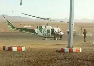نجات مادر باردار با بالگرد اورژانس هوایی بیرجند