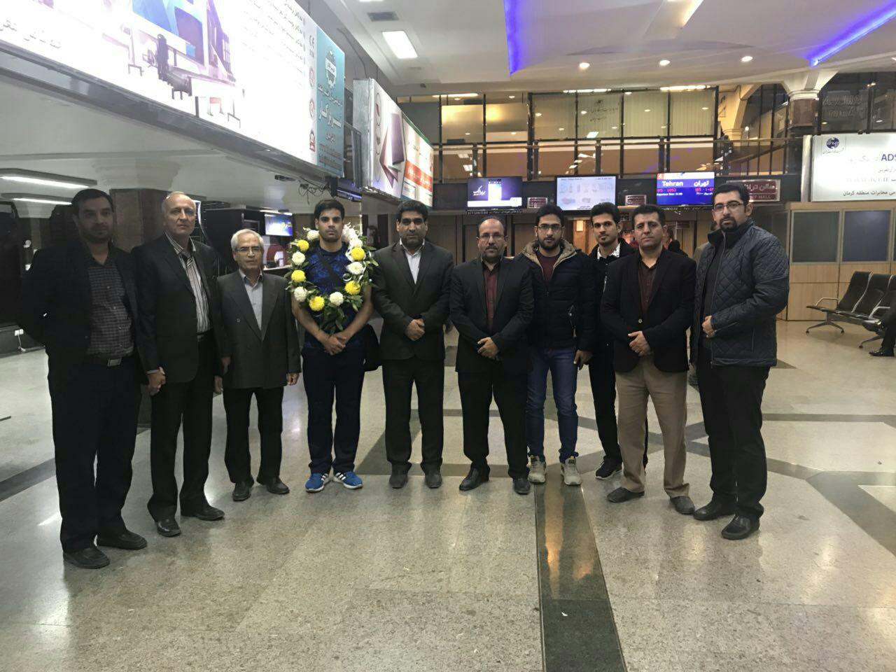 استقبال از افتخارآفرین لیگ جهانی کاراته وان ژاپن + تصاویر