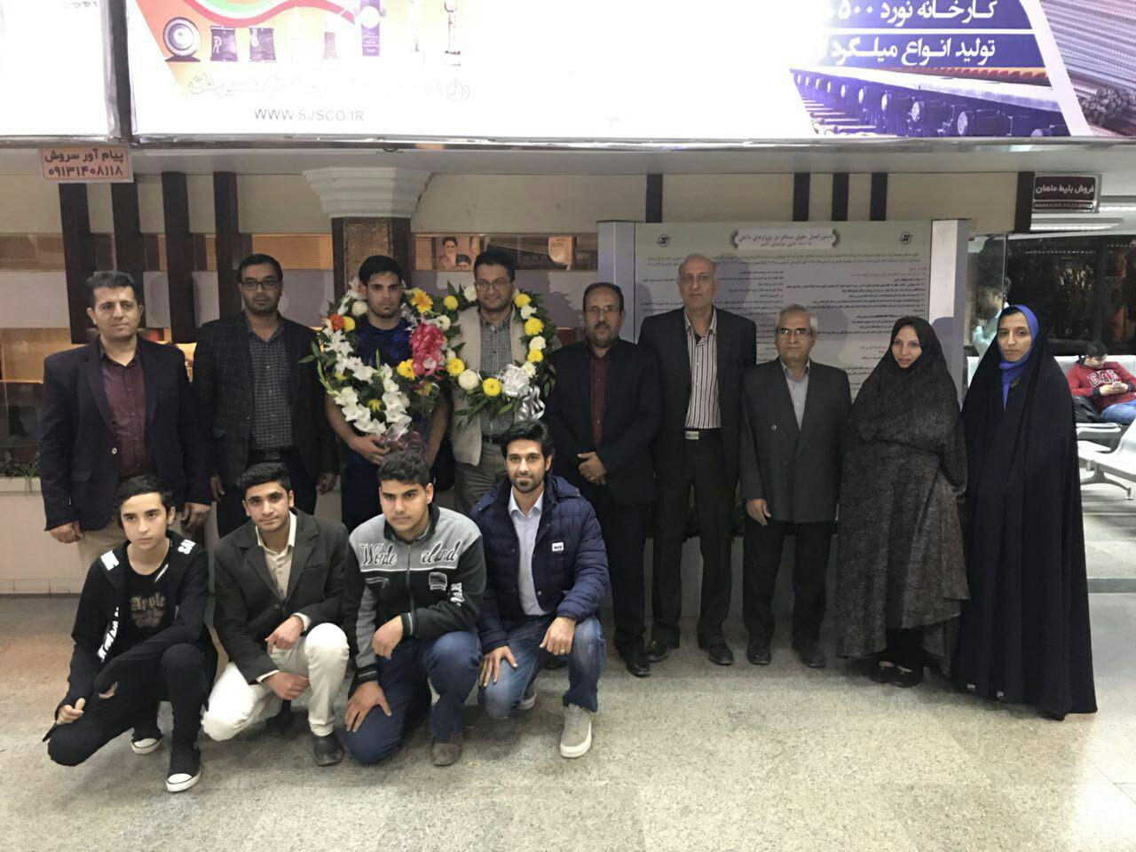 استقبال از افتخارآفرین لیگ جهانی کاراته وان ژاپن + تصاویر