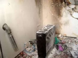 نشت گاز و انفجاردر یک منزل مسکونی در اراک/ مصدومیت ۲ نفر