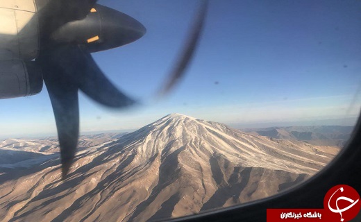 قله زیبای دماوند از نمای نزدیک + تصاویر