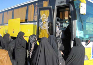اعزام دانش آموزان دختر به مناطق عملیاتی جنوب