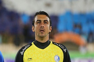 دروازه بان استقلال عزادار شد