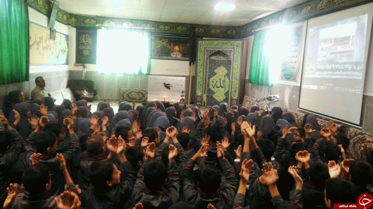 ابراز همدردی دانش&zwnj;آموزان کاریزک خوجوی با مصیب&zwnj;دیدگان زلزله کرمانشاه + تصاویر