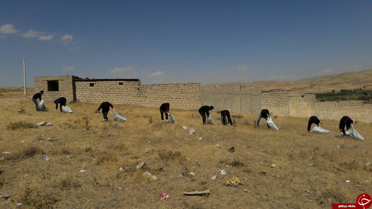 پاک سازی روستای سیدی کرمان