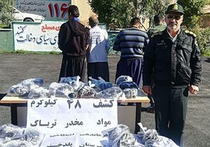 انهدام باند تهیه مواد مخدر در پلدختر و کشف ۴۸ کیلوگرم تریاک