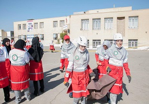 برگزاری مانور زلزله باهدف آمادگی کامل در هنگام وقوع بحران