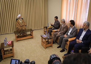 دیدار فتاح با حضرات آیات،جوادی آملی و نوری همدانی