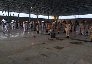 برگزاری مراسم  غبار روبی گلزار شهدا در خرمشهر