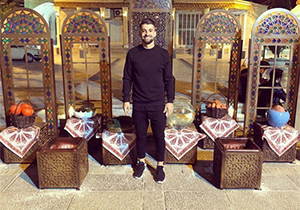 تبریک نوروزی بازیکن آلبانیایی سپاهان اصفهان