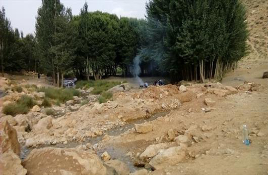 چشمه مایک پذیرای گردشگران در نوروز ۹۷