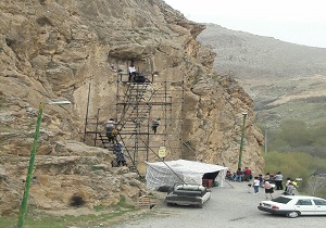 بازگشایی گوردخمه دربند صحنه برای بازدید گردشگران