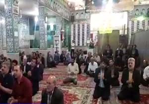مولودی خوانی میلاد حضرت علی (ع) در گلدشت + فیلم