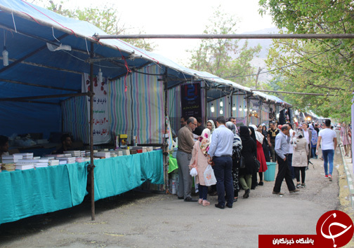 حضور بی شمار گردشگران نوروزی در کنار دریاچه زیبای کیو در خرم آباد