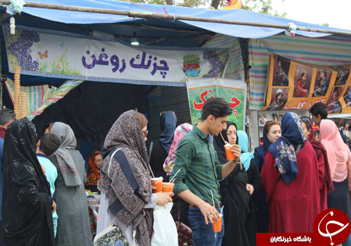 حضور بی شمار گردشگران نوروزی در کنار دریاچه زیبای کیو در خرم آباد