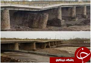 حادثه شکست پل آذرشهر به موقع مدیریت شد