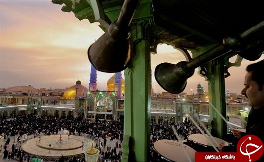 تصاویرحرم حضرت معصومه(س) در شب میلاد امام علی(ع)