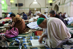 آیین معنوی اعتکاف آقایان