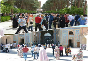 مسجد جامع و باغ جهانی دولت آباد پربازدید&zwnj;ترین بنا&zwnj;های تاریخی یزد در ایام نوروز ۹۷