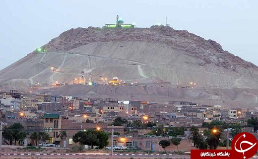 کوه خضر نبی،معبدی کهن در بلندای شهر کویری قم