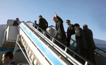 &laquo;حامد کرزی&raquo; برای حضور در کنفرانس امنیت بین المللی عازم مسکو شد
