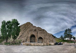 تاق بستان" رکورد دار بازدید‌های نوروز ۹۷ در استان