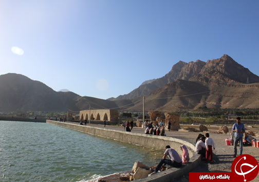 پل شکسته یا پل شاپوری یکی از شاهکارهای معماری دوره ساسانیان + تصاویر
