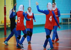 دختران مازندرانی در اردوی آمادگی تیم ملی والیبال نوجوانان