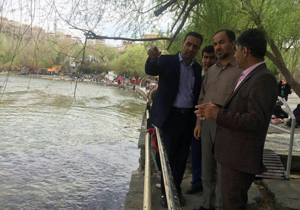 سرکشی از برنامه‌ها و فعالیتهای نوروزی در چهارمحال و بختیاری