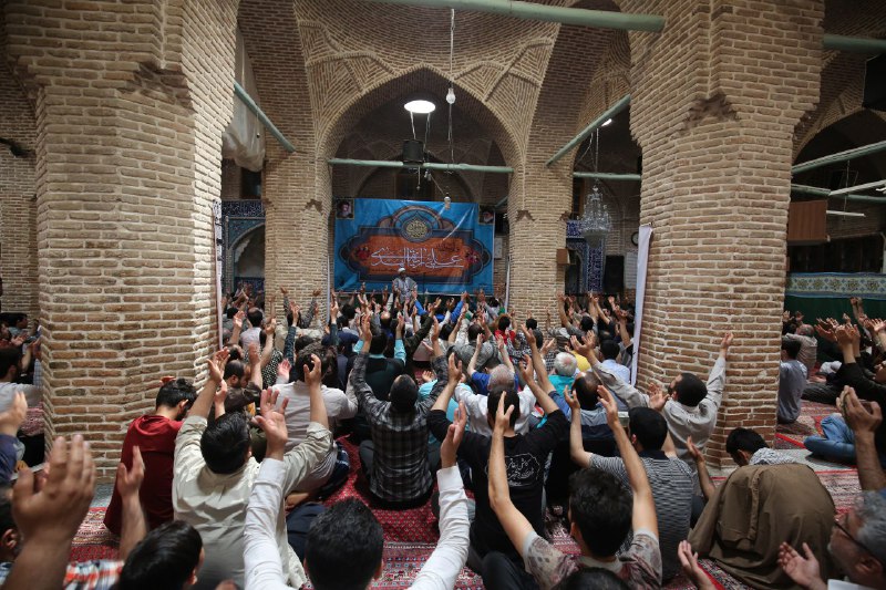 گزارش تصویری مراسم اعتکاف