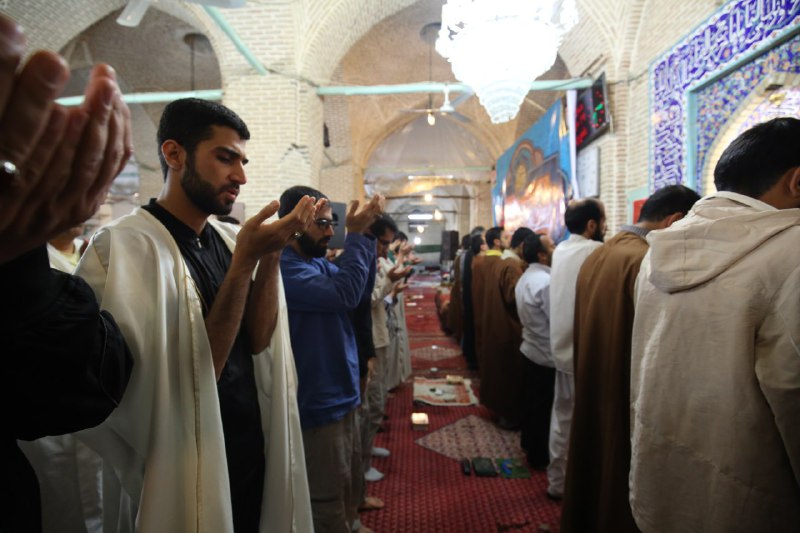 گزارش تصویری مراسم اعتکاف