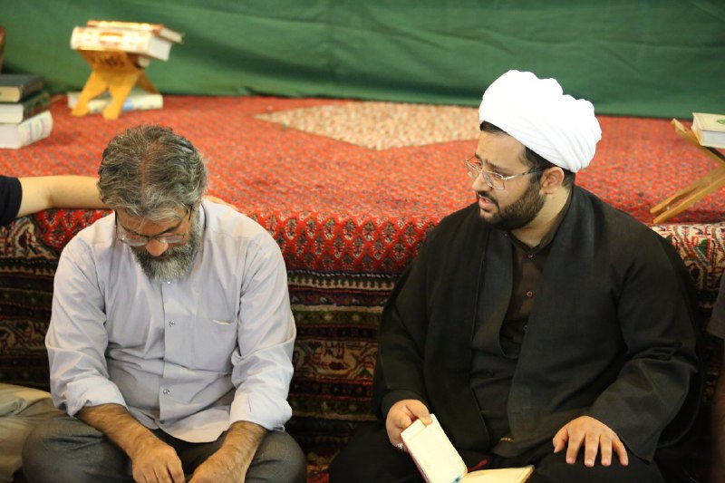 گزارش تصویری مراسم اعتکاف