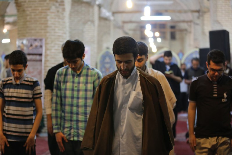 گزارش تصویری مراسم اعتکاف