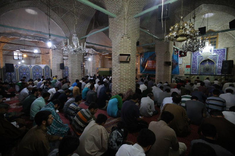 گزارش تصویری مراسم اعتکاف
